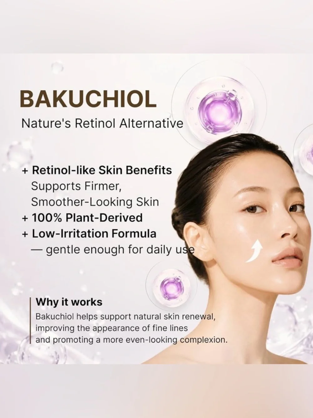 Korean Skincare Bakuchiol Collagen Glow Hydrogel Mask
